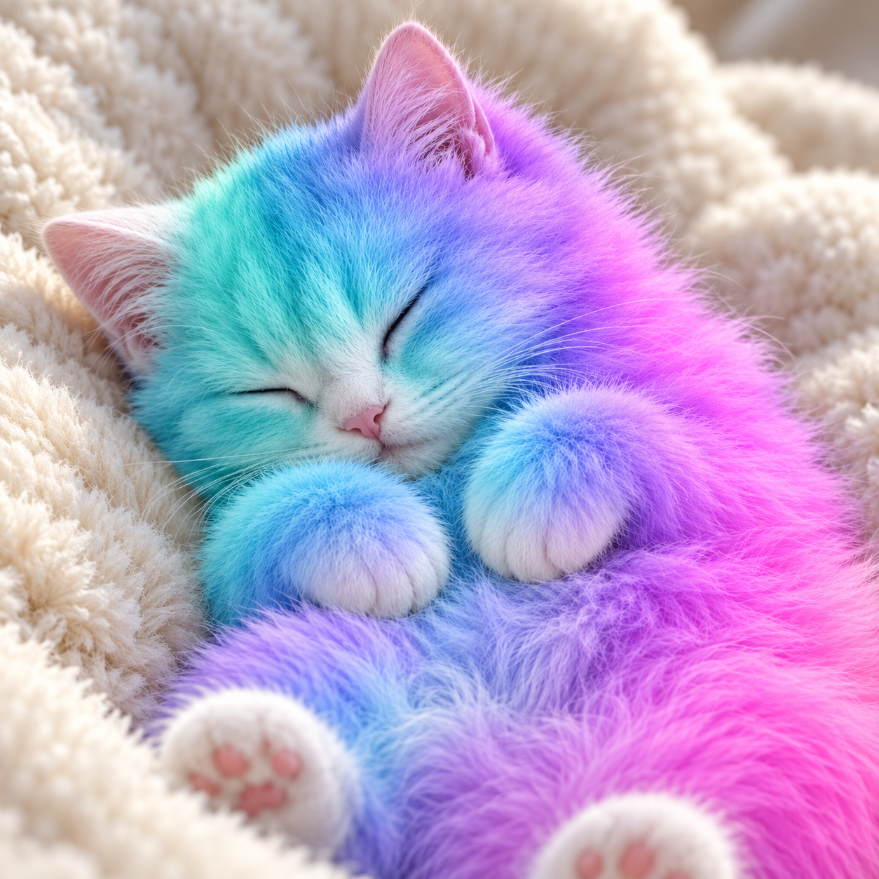 Rainbow kitten: 05 — PAWS & PAUSE